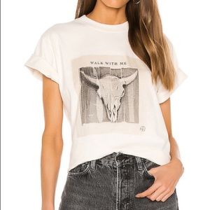 Anine Bing Lili Walk With Me Tee